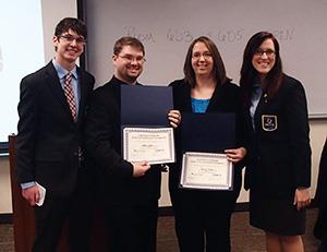 Romeoville business management student Robert Kroll