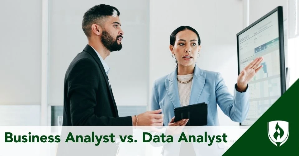 A business and a Data analyst compare notes on their findings
