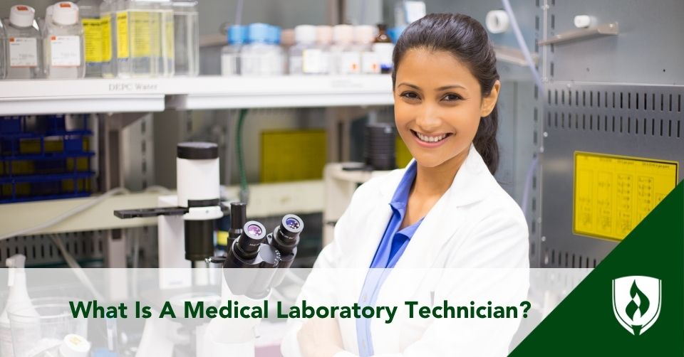 Medical laboratory technician in a laboratory.